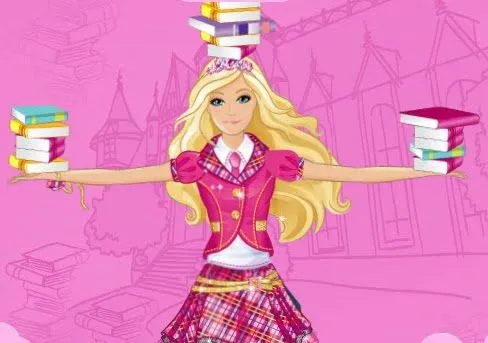 Caratula barbie escuela de princesas - Imagui
