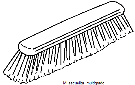 Mi escuelita multigrado: Dibujos para colorear