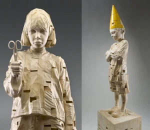 escultura expresionista. La infancia herida de Gehard Demetz. escultura expresionista. La infancia herida de Gehard Demetz.