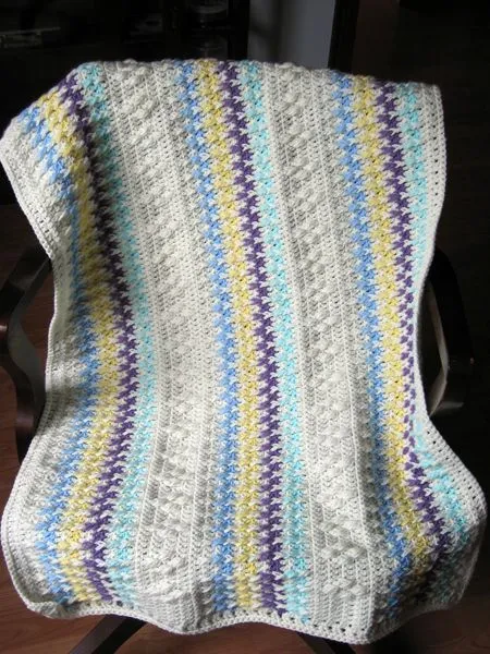 Mantas Bebé (baby afghan) | esdovi.com ( El Señor de los Ovillos ...