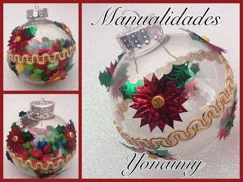 ESFERA NAVIDEÑA PARA DAR COMO DULCERO - YouTube ESFERA NAVIDEÑA PARA DAR COMO DULCERO - YouTube