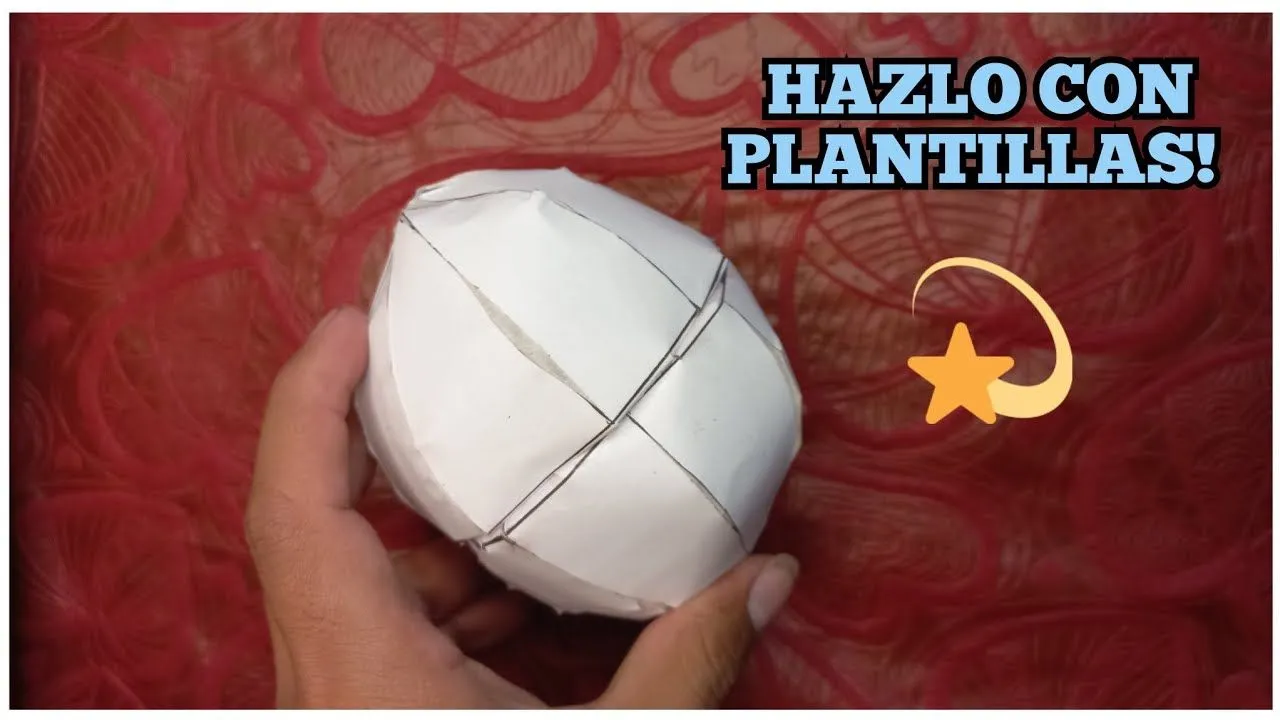 como hacer una esfera de papel - YouTube