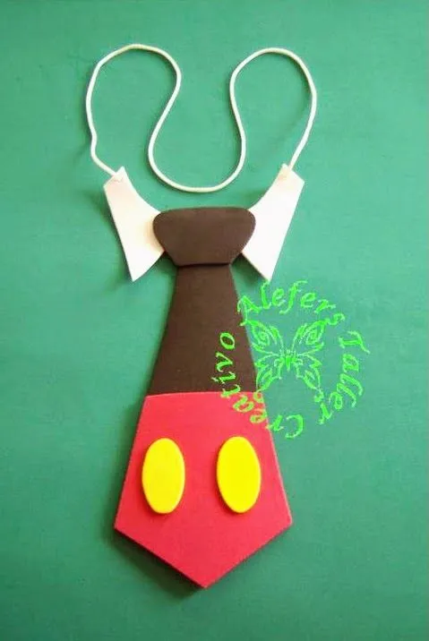 ALEFERS TALLER CREATIVO.: CORBATAS DE MICKEY MOUSE ALEFERS TALLER CREATIVO.: CORBATAS DE MICKEY MOUSE