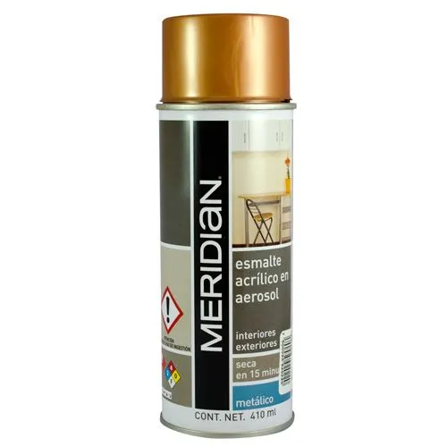 ESMALTE ACRÍLICO EN AEROSOL MERIDIAN DE 410 ML | Meridian | Arte y diseño | Estilógrafos aerógrafos y tintas | lumen.com.mx ESMALTE ACRÍLICO EN AEROSOL MERIDIAN DE 410 ML | Meridian | Arte y diseño | Estilógrafos aerógrafos y tintas | lumen.com.mx