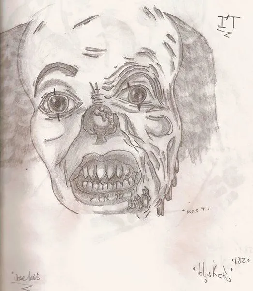 Payasos malditos para dibujar - Imagui