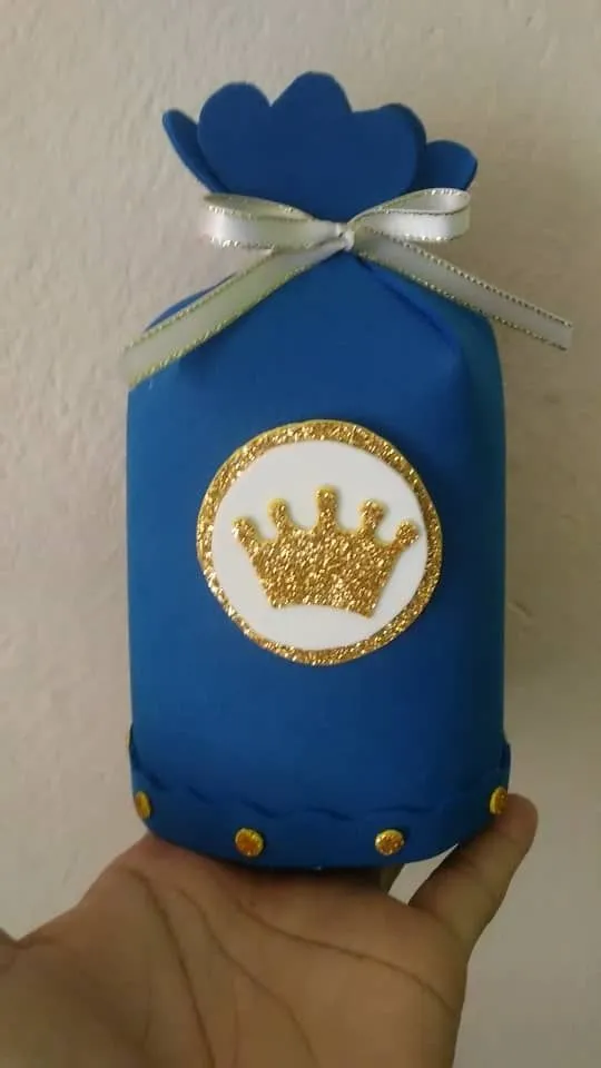 ESP - ENG] CAJA DE CARAMELO, COTILLÓN PARA FIESTAS Y REGALOS CON FOAMI  TEMÁTICA REY - CANDY BOX, COTILLON FOR PARTIES AND GIFTS WITH KING THEMED  FOAMI — Hive