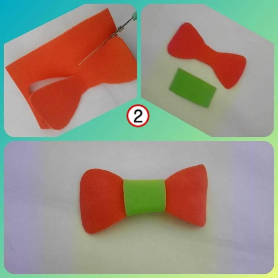ESP - ENG] | Linda Corbata realizada con Foami | Cute tie made with Foami |  PeakD