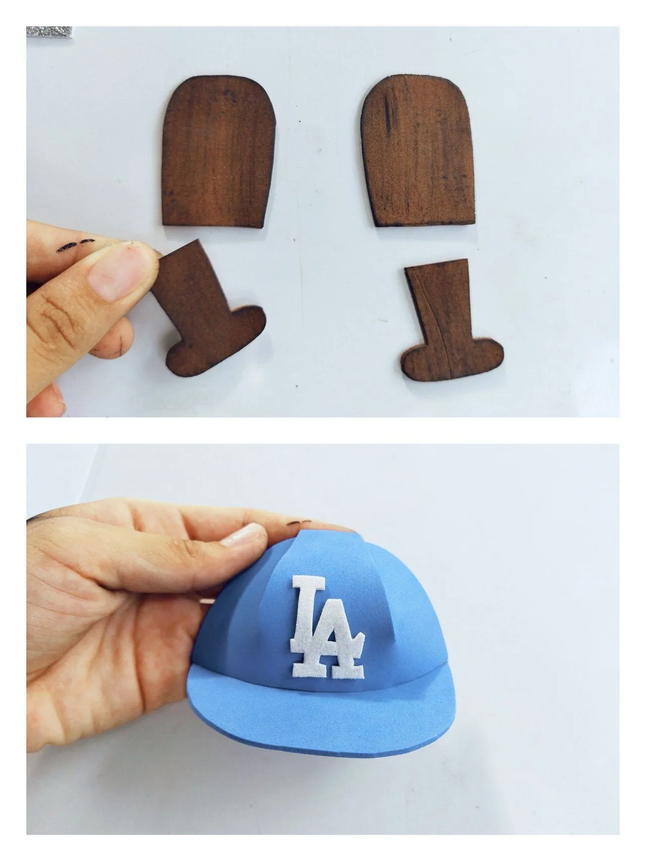 ESP-ING] ⚾ Haciendo un Topper con motivo de béisbol. ⚾|| ⚾ Making a Topper  with a baseball motif. ⚾ | PeakD