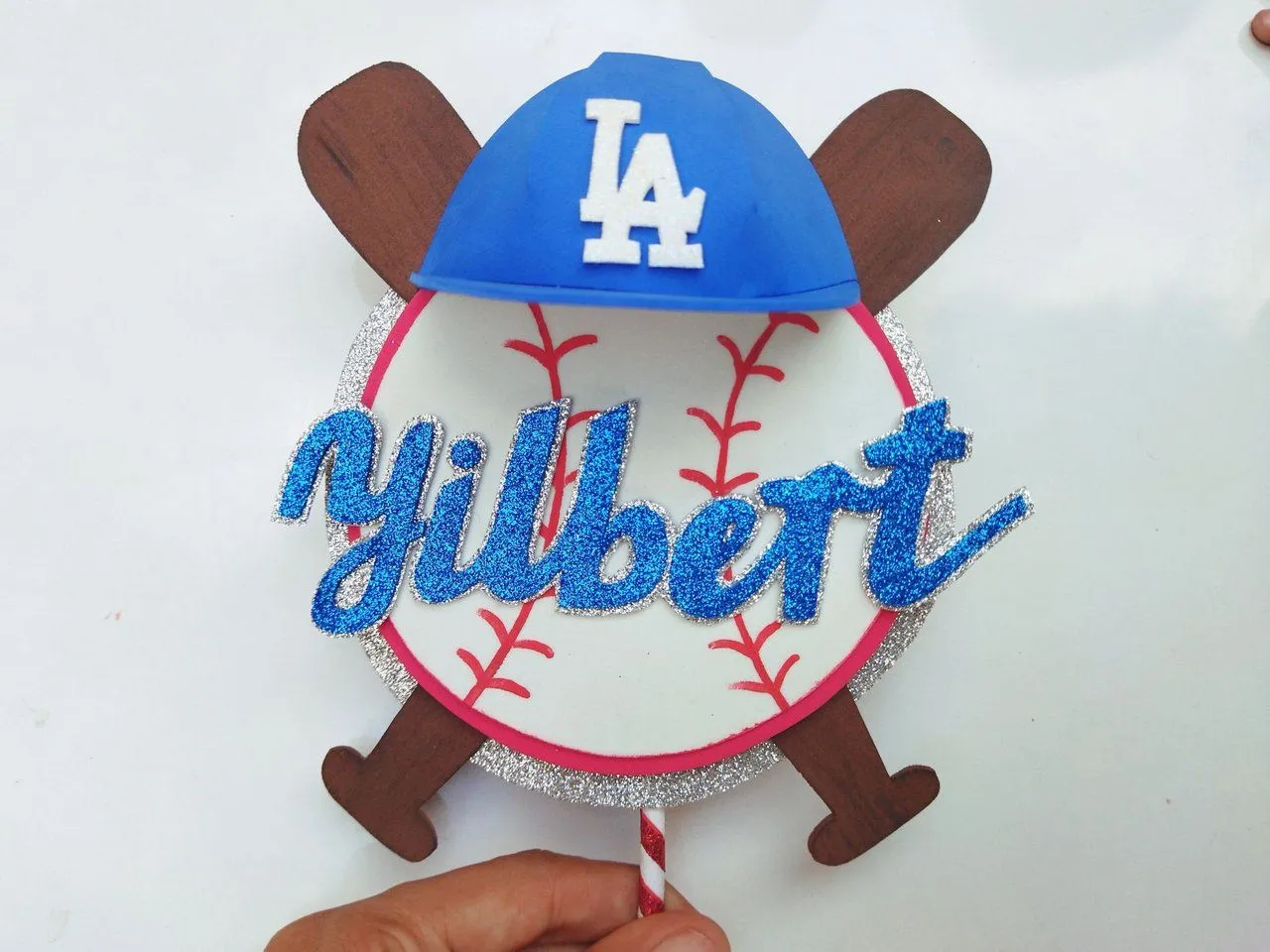 ESP-ING] ⚾ Haciendo un Topper con motivo de béisbol. ⚾|| ⚾ Making a Topper  with a baseball motif. ⚾ | PeakD
