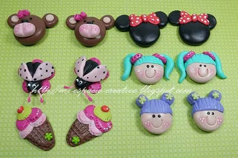 MEC (Mi Espacio Creativo): 279.- Figuritas en Masa Flexible para lazos MEC (Mi Espacio Creativo): 279.- Figuritas en Masa Flexible para lazos