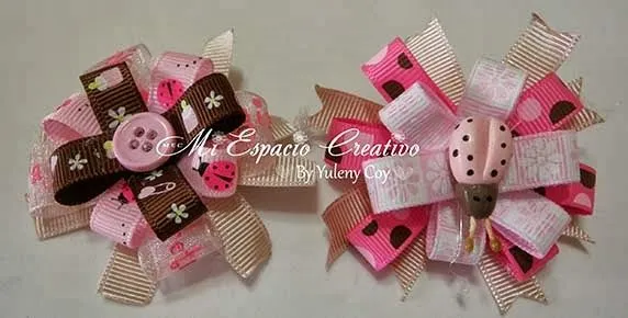 Mi Espacio Creativo: 428.- Mas lazos para niña Mi Espacio Creativo: 428.- Mas lazos para niña