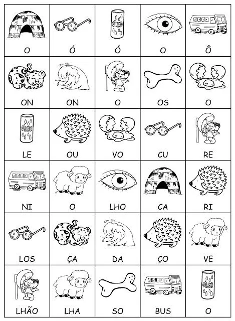 ESPAÇO APRENDENTE**´¯`*♥**´¯`*♥**: Formando palavras com sílabas ... ESPAÇO APRENDENTE**´¯`*♥**´¯`*♥**: Formando palavras com sílabas ...