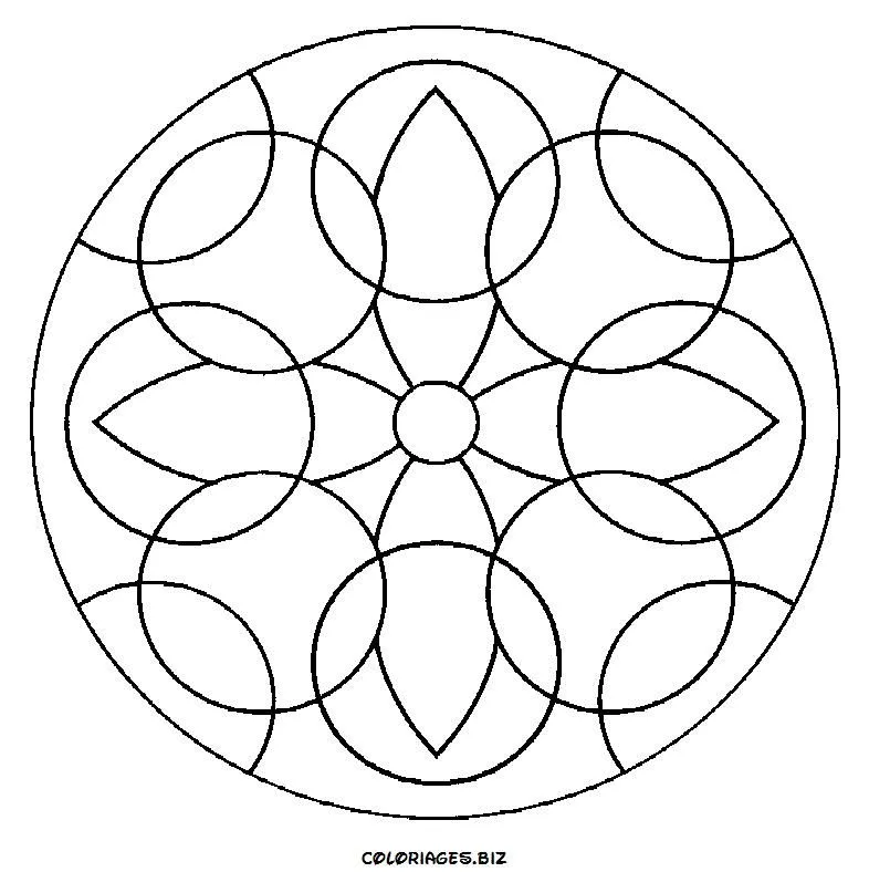 ESPAÇO EDUCAR: 30 desenhos de mandala para colorir - moldes ...