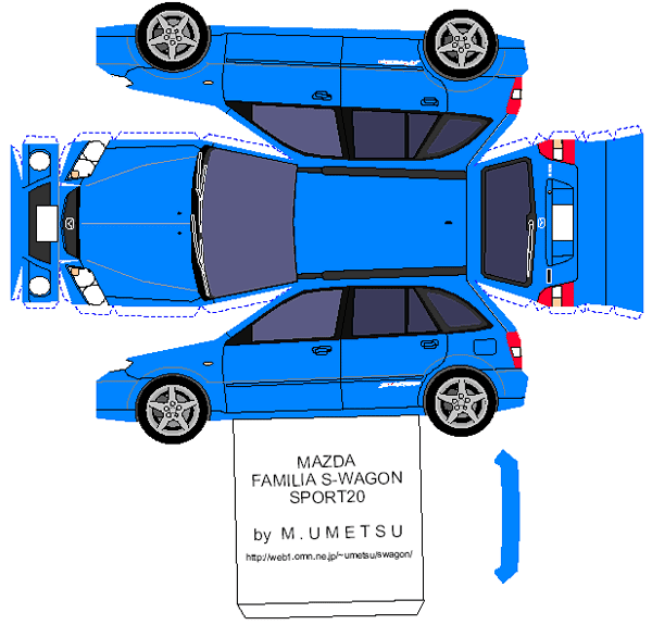 Moldes para hacer carros en papel - Imagui