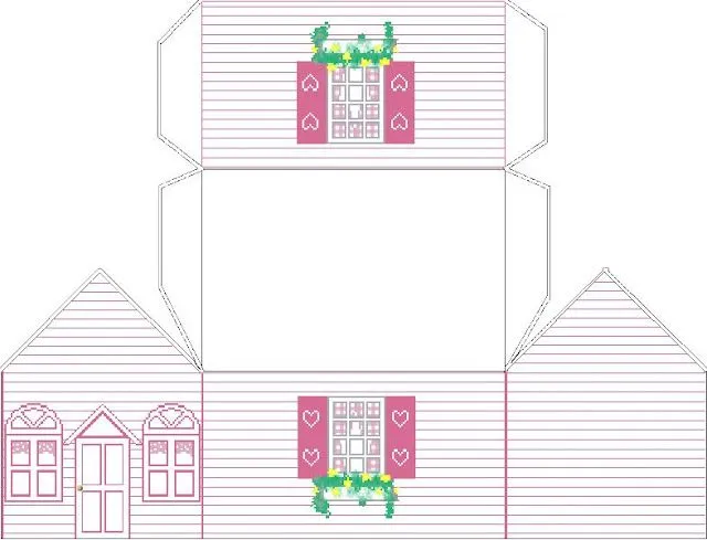 ESPAÇO EDUCAR: Moldes de casas para imprimir, recortar e montar ou ... ESPAÇO EDUCAR: Moldes de casas para imprimir, recortar e montar ou ...