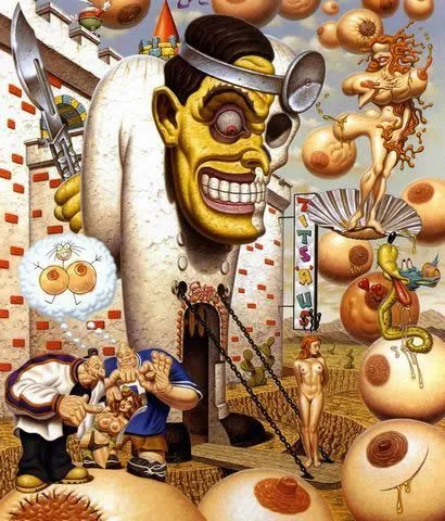 Espantosos dibujos animados – Todd Schorr – Marcianos Espantosos dibujos animados – Todd Schorr – Marcianos