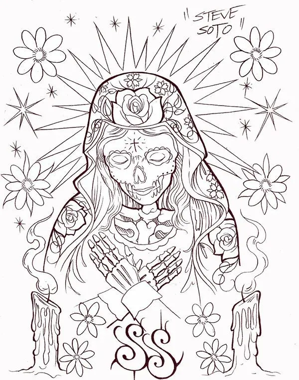 Especial calaveras mexicanas, imperdible!!! ~ Fotos de Tatuajes Especial calaveras mexicanas, imperdible!!! ~ Fotos de Tatuajes