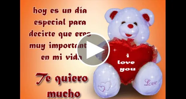 HOY ES UN DIA ESPECIAL PARA DECIRTE QUE ERES MUY IMPORTANTE EN MI ... HOY ES UN DIA ESPECIAL PARA DECIRTE QUE ERES MUY IMPORTANTE EN MI ...