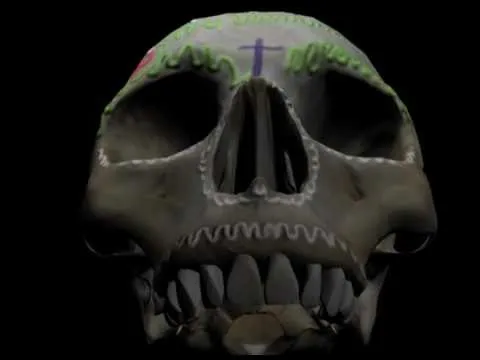 Especial de Día de Muertos: Calavera de azúcar en 3D - YouTube