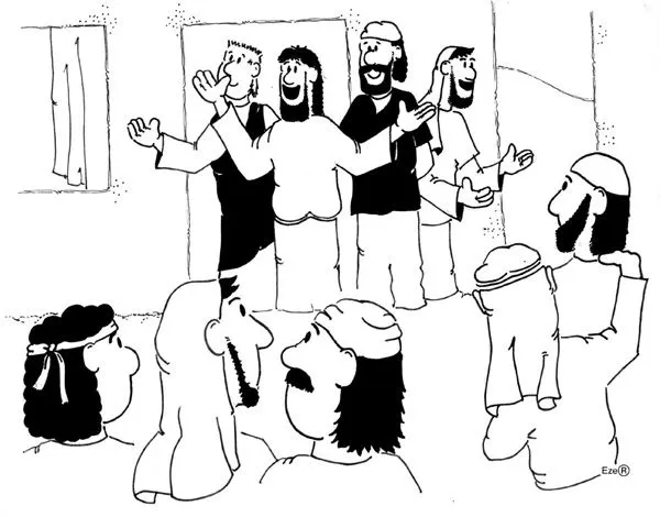 ESPECIAL DE PENTECOSTES: Dibujos de Pentecostés