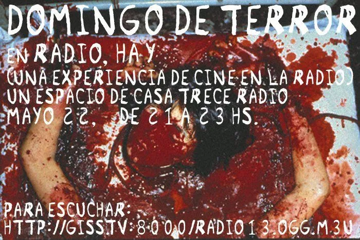 Especial de Terror…imaginen las letras derritiendose y ya se ... Especial de Terror…imaginen las letras derritiendose y ya se ...