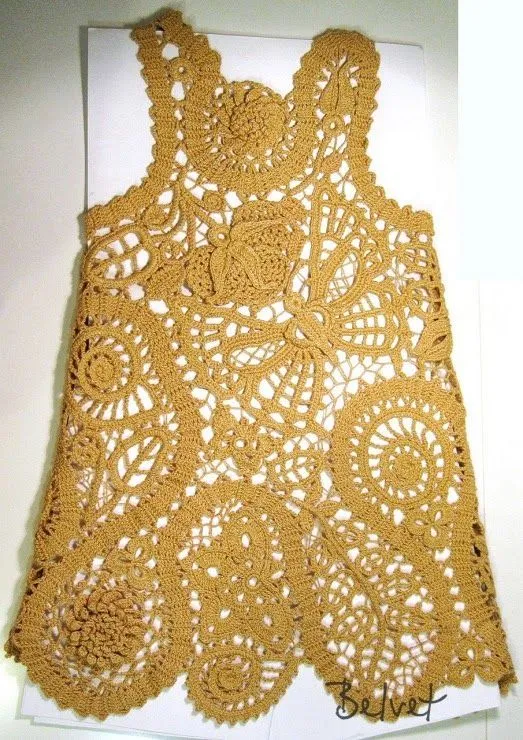 Especial vestidos de encaje de brujas PARA NOVIAS (TRICO y CROCHET ...