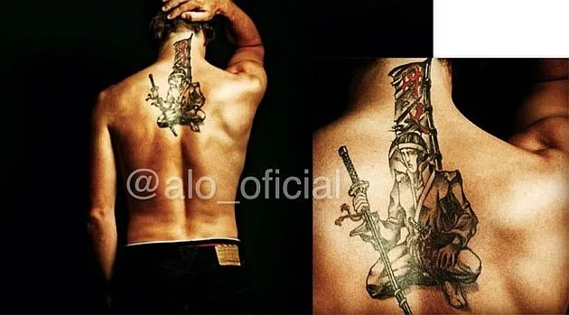 El espectacular tatuaje de Fernando Alonso - MARCA.com El espectacular tatuaje de Fernando Alonso - MARCA.com