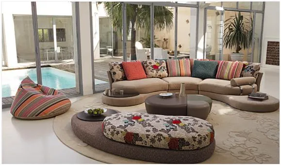 Espectaculares Diseños de Sala Modernos por Roche Bobois | DECORAR ...