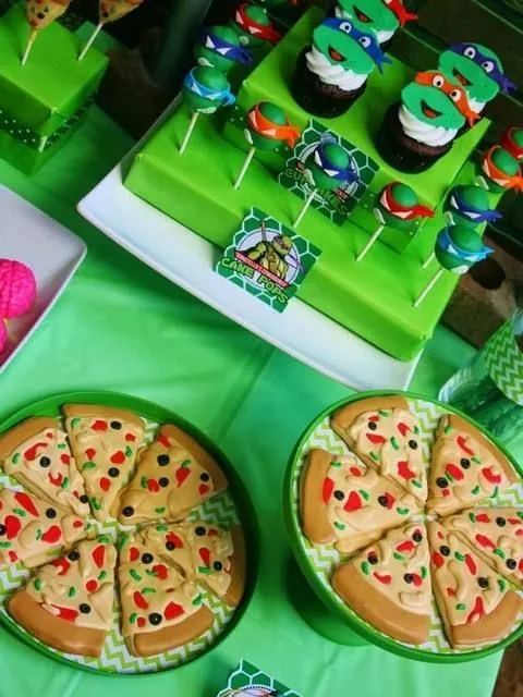 Espectaculares ideas para fiesta de Las Tortugas Ninja Mutantes ...