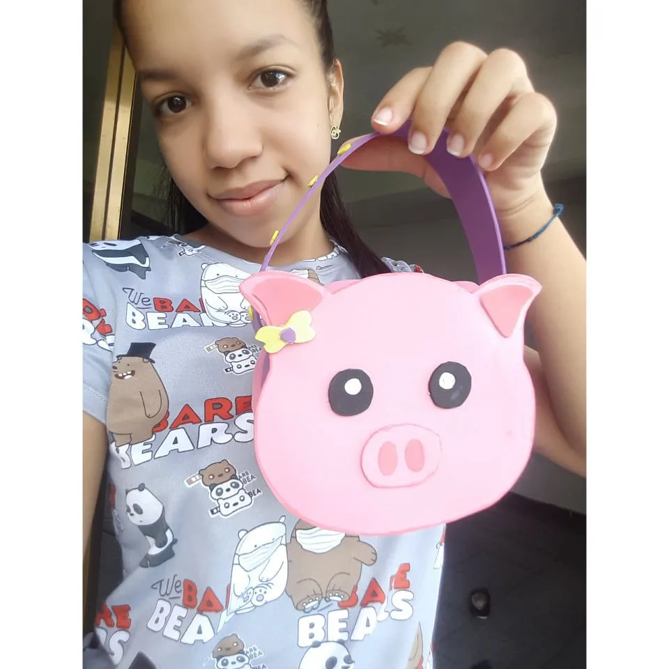 ESP/ENG-Bricolaje:Linda cartera de cerdita/tutorial/DIY:Cute piggy wallet/tutorial/ by @anamarf — Hive ESP/ENG-Bricolaje:Linda cartera de cerdita/tutorial/DIY:Cute piggy wallet/tutorial/ by @anamarf — Hive