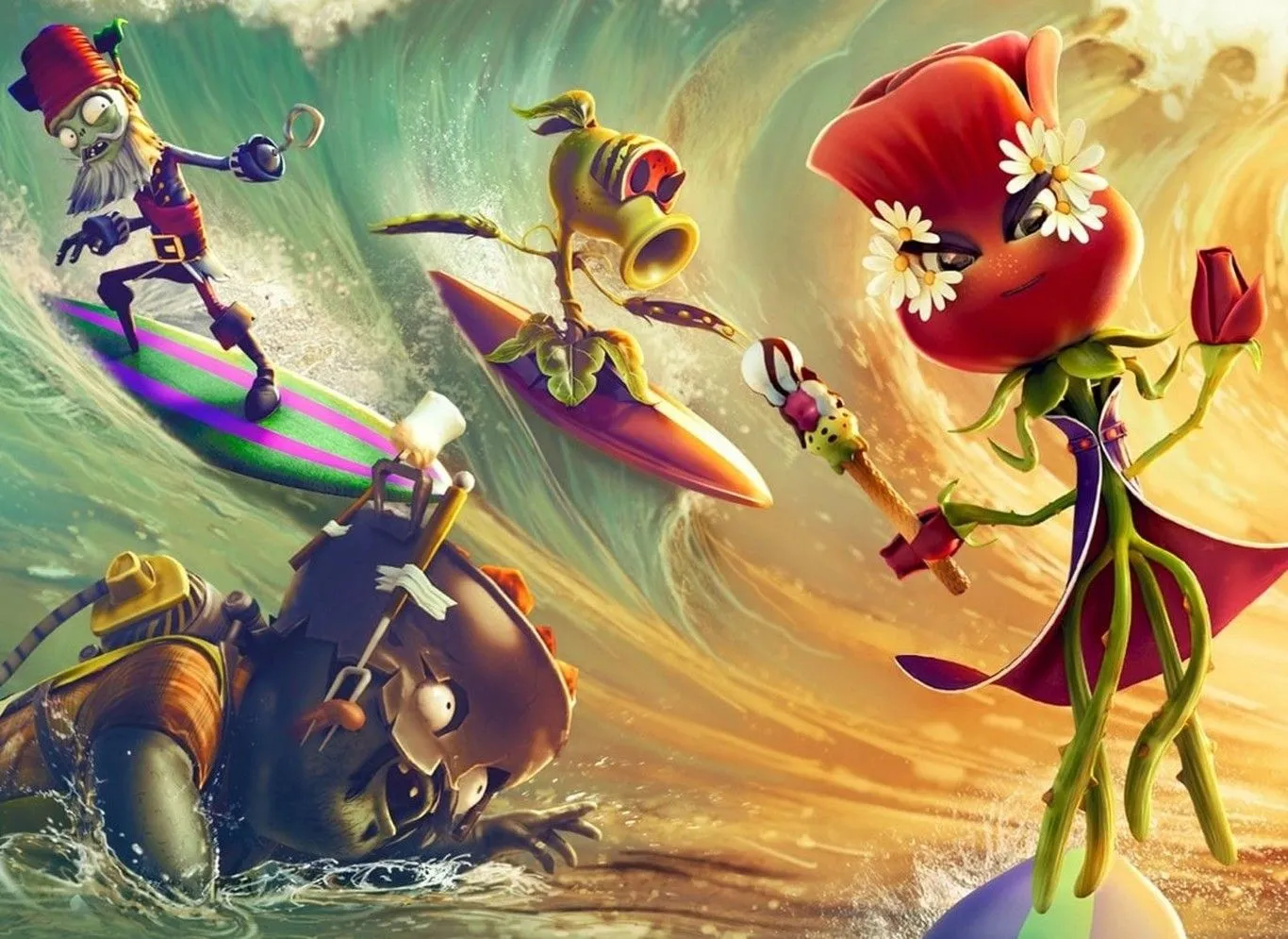 Esto es todo lo que espero ver en Plants vs. Zombies: Garden Warfare 3 para  auparlo