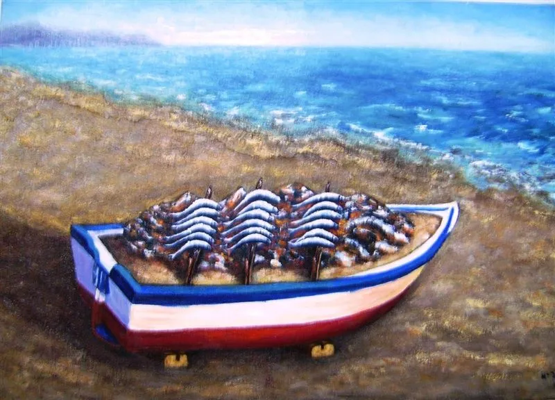 Espetos de Sardinas - Comprar Arte. Venta de Arte. Galería de Arte ... Espetos de Sardinas - Comprar Arte. Venta de Arte. Galería de Arte ...