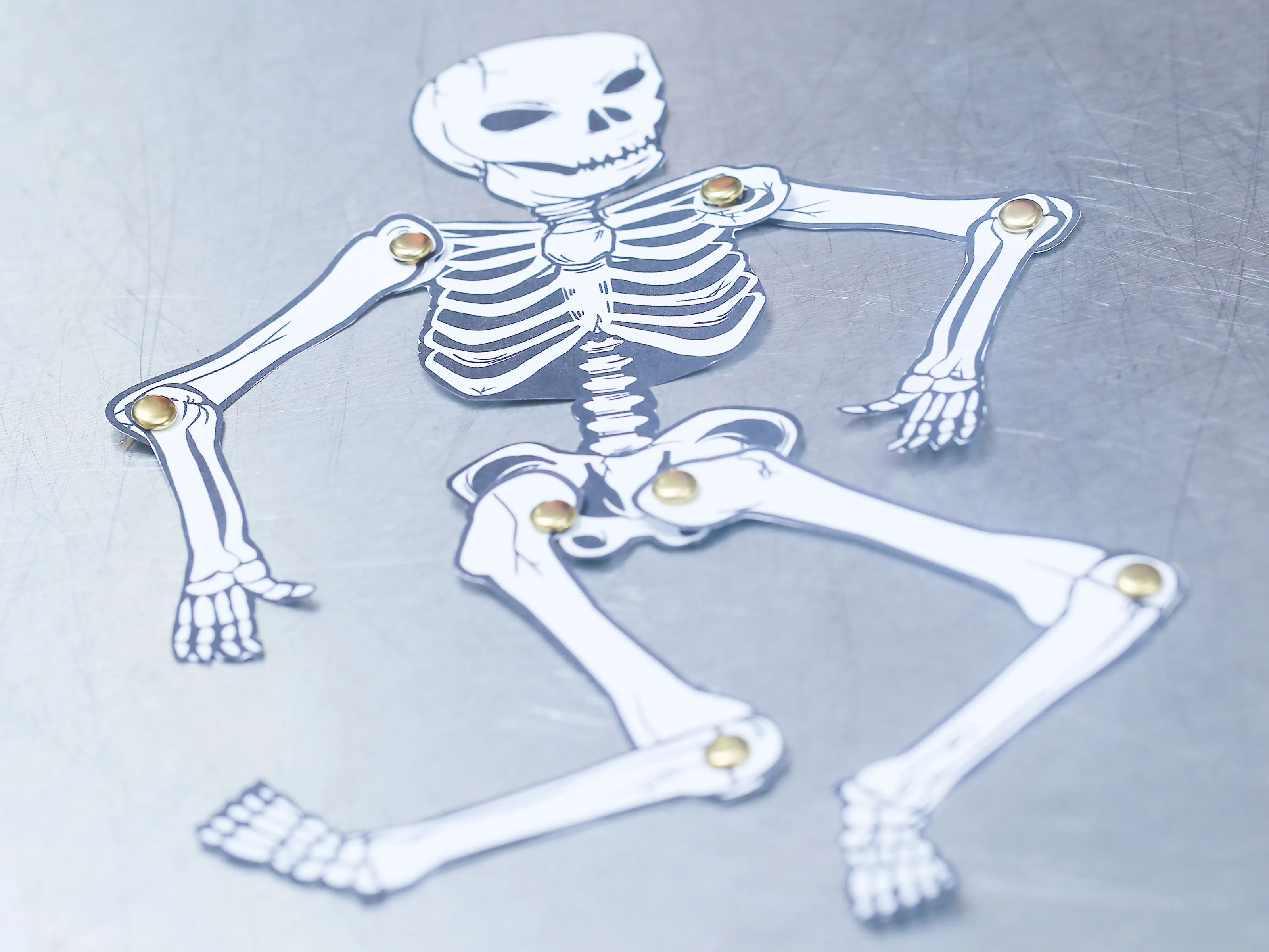 Cómo hacer un esqueleto humano de papel: 12 Pasos Cómo hacer un esqueleto humano de papel: 12 Pasos