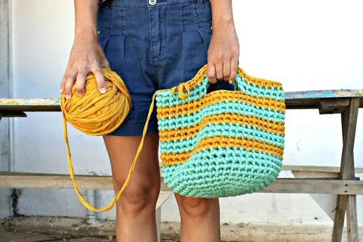 como hacer un bolso de totora | El blog de trapillo.com