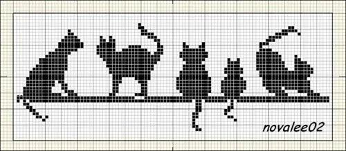 Esquemas gratis de gatos en punto de cruz - Imagui Esquemas gratis de gatos en punto de cruz - Imagui