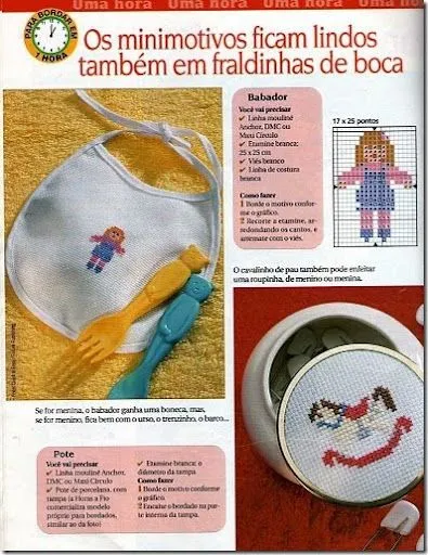 Esquemas gratis en punto de cruz canastilla bebé | En Punto de cruz Esquemas gratis en punto de cruz canastilla bebé | En Punto de cruz