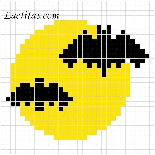 Punto de cruz dibujos faciles - Imagui