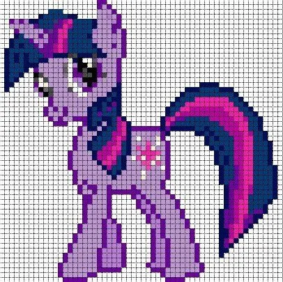 My Little Pony en punto cruz bebé - Imagui