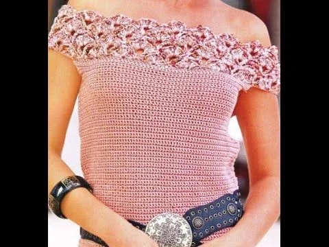 Esquemas para tejer blusa a crochet fácil - YouTube Esquemas para tejer blusa a crochet fácil - YouTube