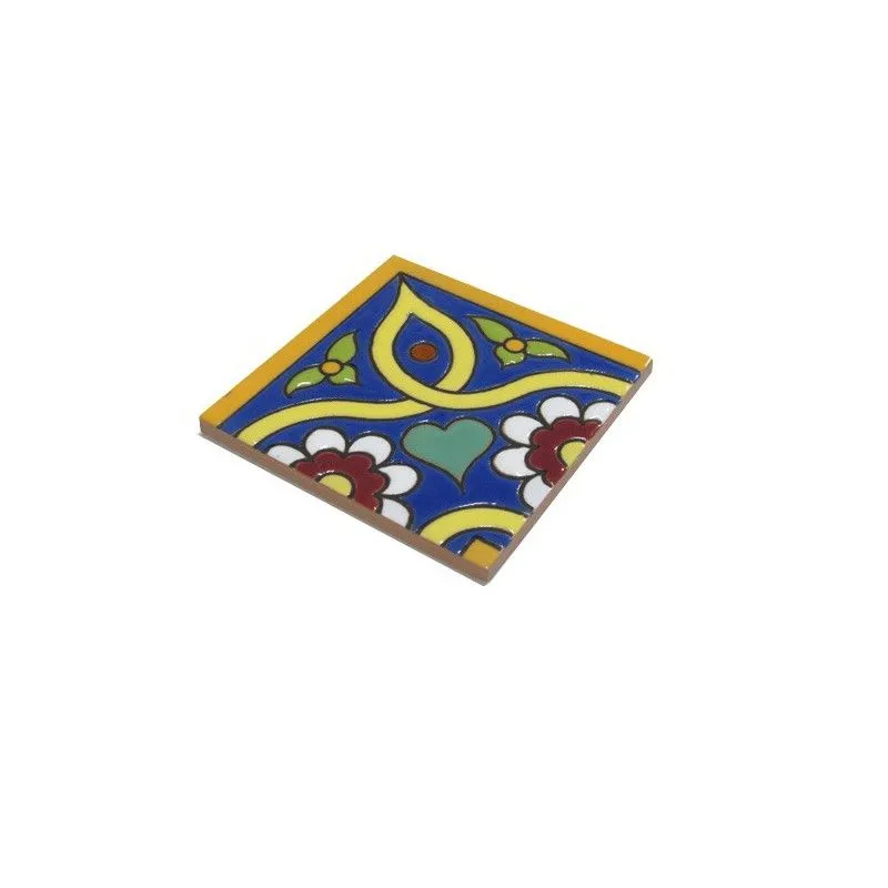 Esquina Cenefa cuerda seca 10 x 10 cm. CNE03 - Azulejos Campos Online Esquina Cenefa cuerda seca 10 x 10 cm. CNE03 - Azulejos Campos Online