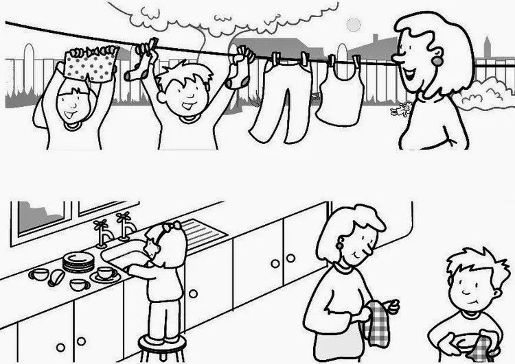 La esquina para Mamá: Tus niños: ayudantes en el hogar La esquina para Mamá: Tus niños: ayudantes en el hogar