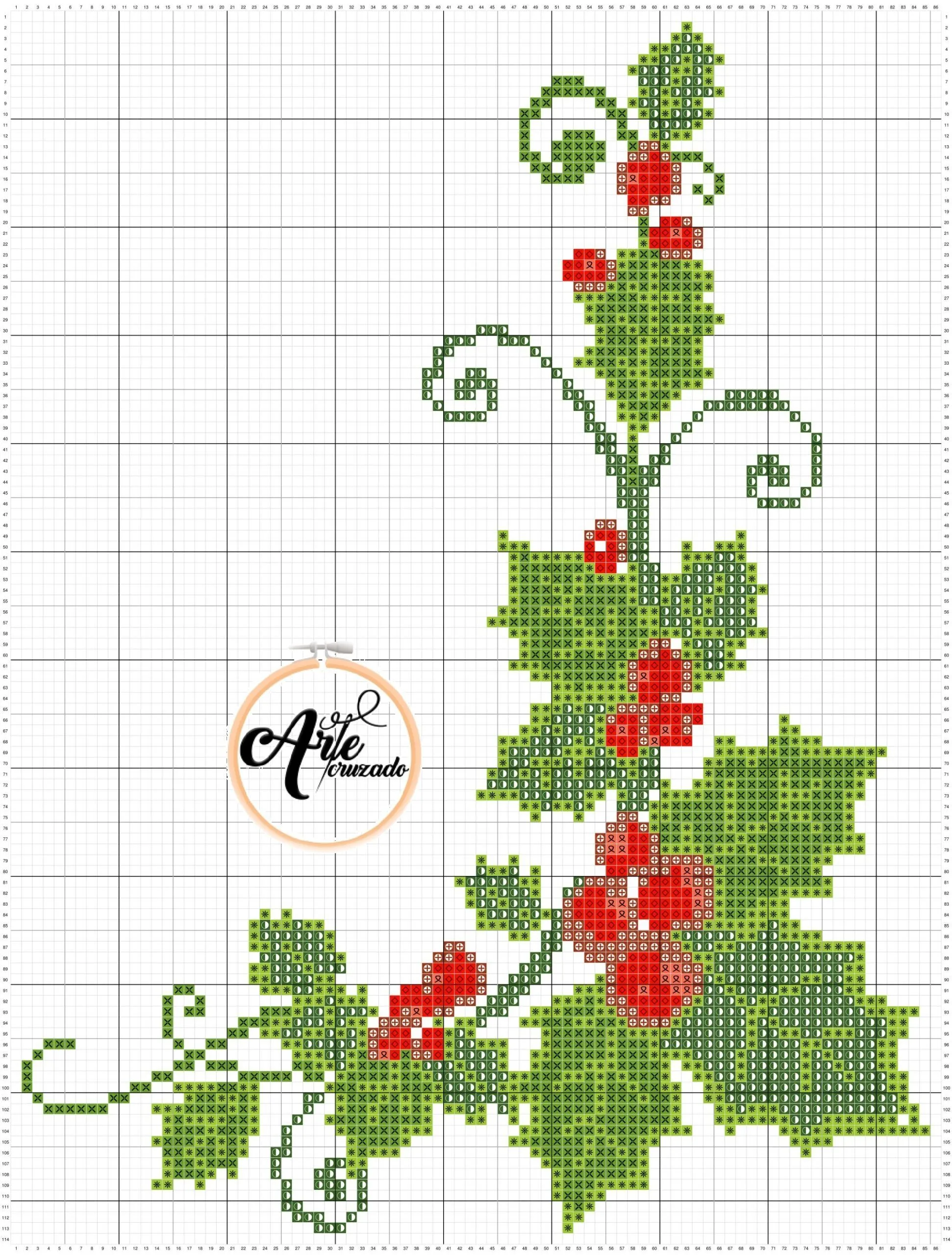 Esquinero Navideño - Arte Cruzado
