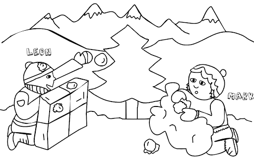 ESTACIONES DEL AÑO DIBUJOS PARA PINTAR Y COLOREAR