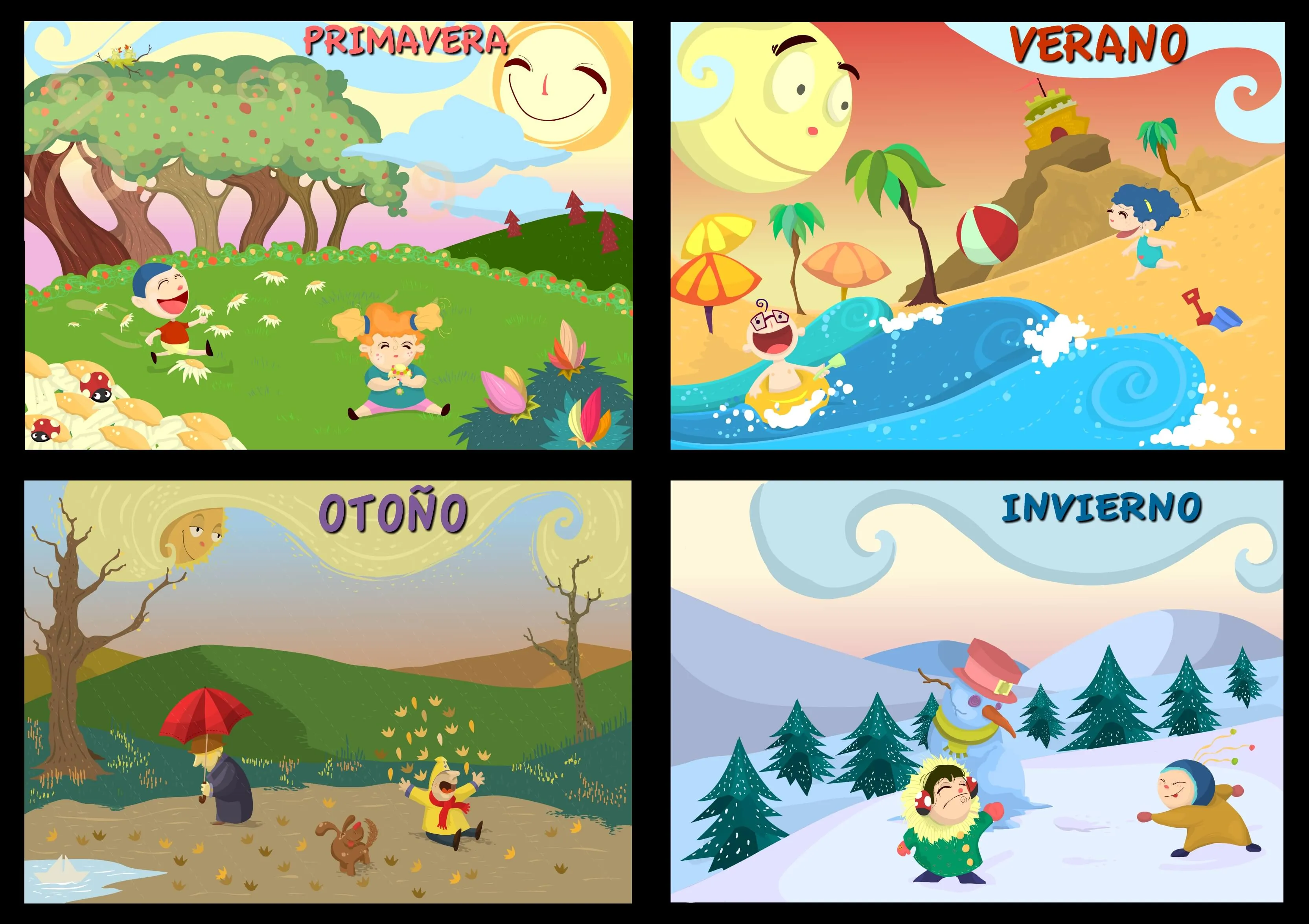 Estaciones del año - Educapeques