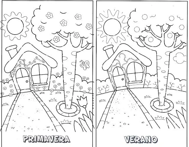 Las cuatro estaciones | Para los peques de la casa. Las cuatro estaciones | Para los peques de la casa.