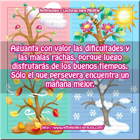 Las cuatro estaciones | Reflexiones y Lecturas para Meditar
