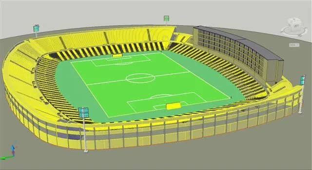 Estadios de futbol para dibujar - Imagui