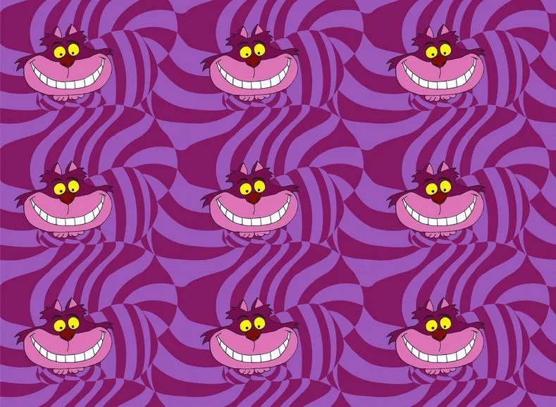 Estampa Gato de Cheshire by carinaribeiro on DeviantArt