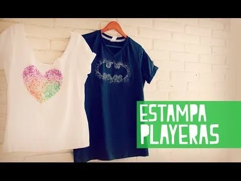 Estampa playeras facilísimo! (Anie) - YouTube