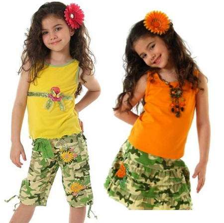 Estampado de camuflaje en la ropa infantil - Estás de Moda